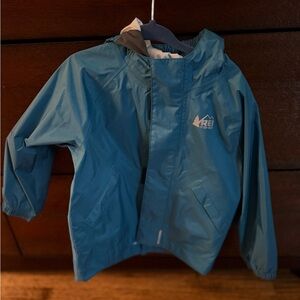 REI Kids Teal Raincoat
